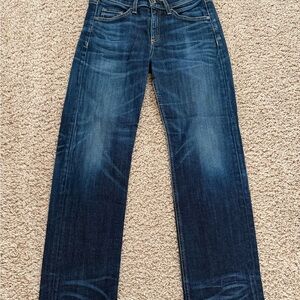 rag & bone Women's Crop Straight Leg Jeans